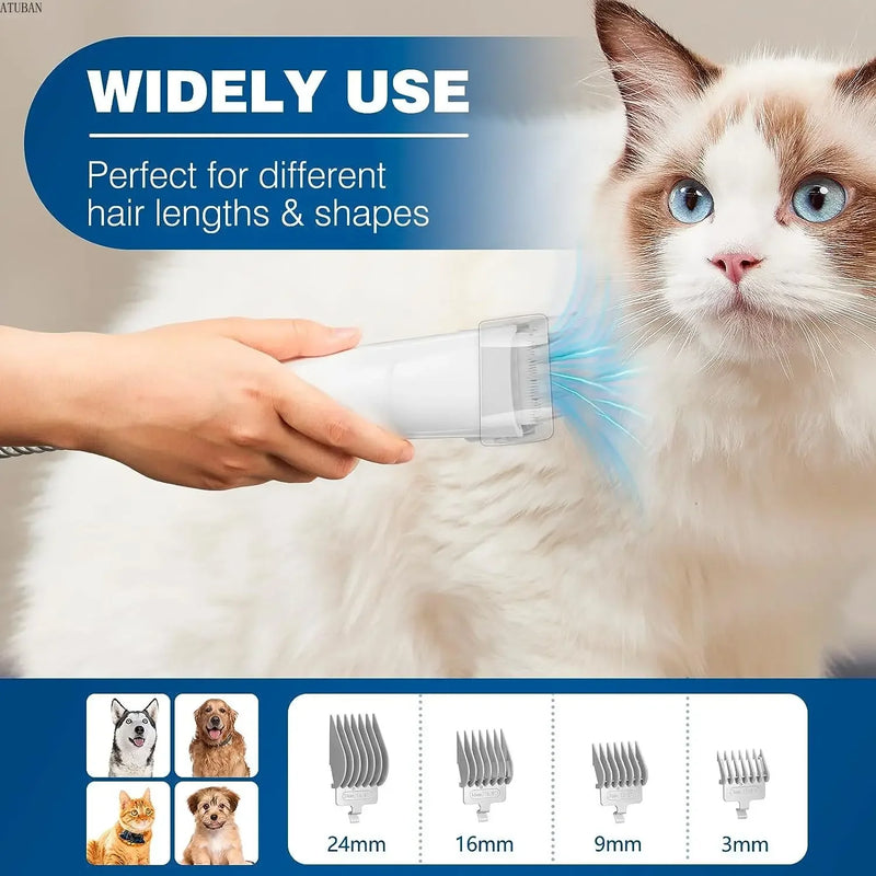 Pet Grooming and Hair Vacuum Kit - 48% Off + Free shipping + Free Gifts